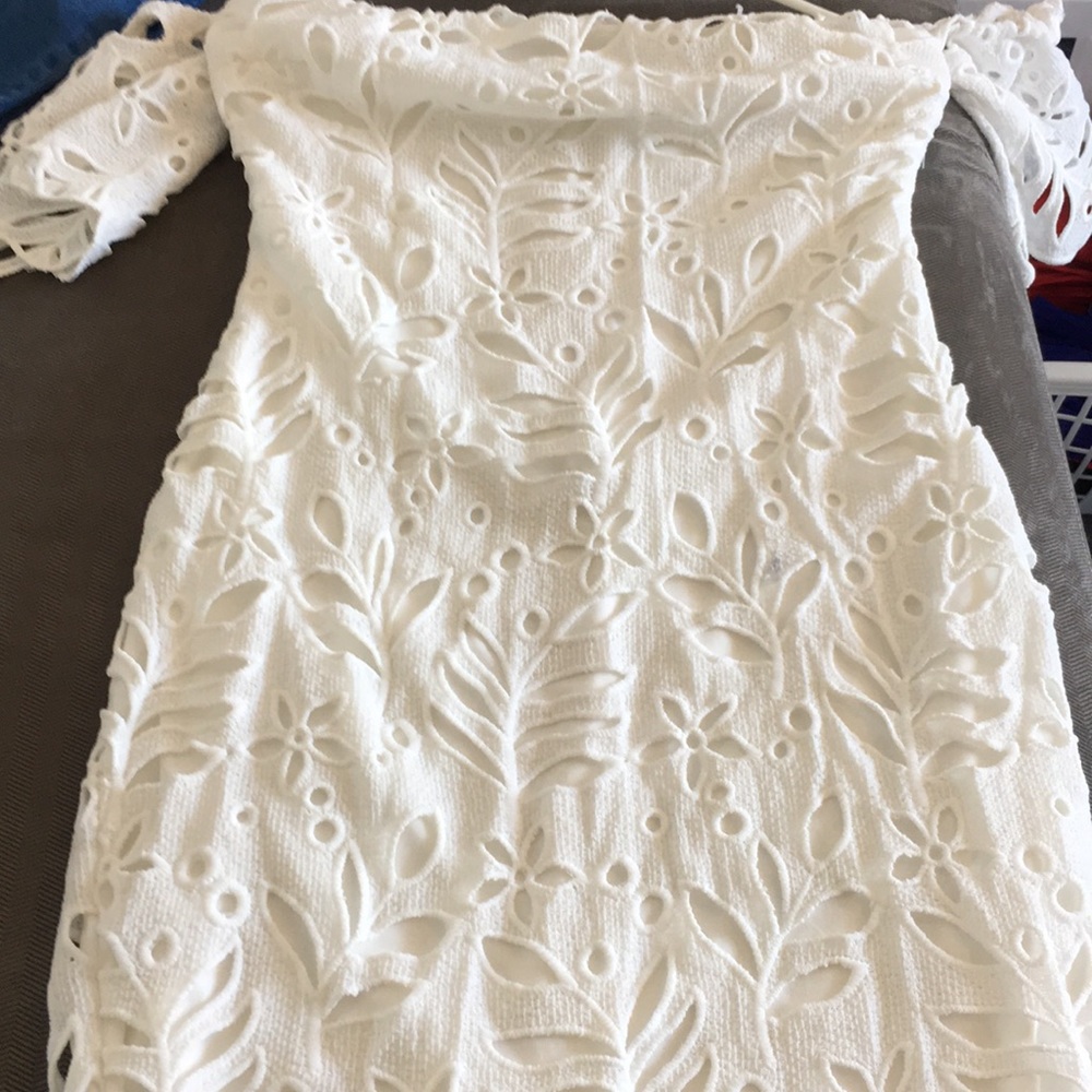 White dress